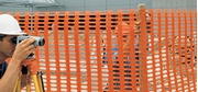 Immagine di RETE PER CANTIERI PLASTICA COLORE ARANCIO