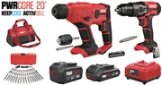 Immagine di KIT TRAPANO +TASSELLAT. +2BAT SKIL 3313EA RED LINE