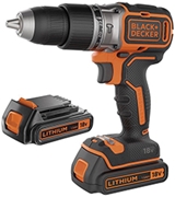 Immagine di TRAPANI AVV. BAT. PERC. BLACK+DECKER BL188KB-QW