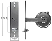 Immagine di AVVOLGITORI TAPPARELLE CON 3 INTERASSI MT.8