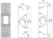 Immagine di PLACCHE COPRIVANO INOX X COMANDO MOTORE TAPP.