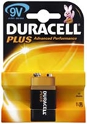 Immagine di PILE DURACELL PLUS TRANSISTOR 9V