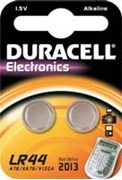 Immagine di PILE DURACELL PASTIGLIA LR44 PZ.2