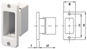 Immagine di PLACCHE / SUPPORTO GEWISS SYSTEM 24008