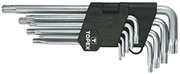 Immagine di CHIAVI TORX FORATE LUNGHE TOPEX PZ.9