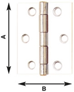 Immagine di CERNIERE SEMIQUADRE ALDEGHI ART.5001