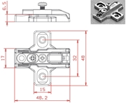 Immagine di BASE SALICE STANDARD B2R3E39 15