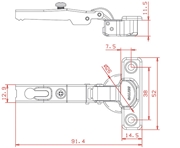 Immagine di CERNIERE SALICE MINI C6A7C99