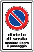 Immagine di CARTELLI PVC DIVIETO DI SOSTA