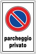 Immagine di CARTELLI PVC PARCHEGGIO PRIVATO