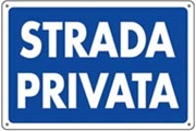 Immagine di CARTELLI PVC STRADA PRIVATA