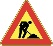 Immagine di SEGNALI CANTIERE LAVORI IN CORSO FIG.383