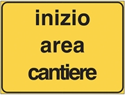 Immagine di SEGNALI CANTIERE INIZIO AREA CANTIERE FIG.2107