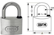 Immagine di LUCCHETTI IBFM MARINI ARCO STANDARD