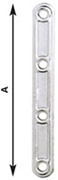 Immagine di LASTRINE INOX STAMPATE DIRITTE 4 FORI ALDEGHI 163