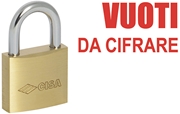 Immagine di LUCCHETTI CISA OTTONE ARCO STANDARD 22010 * VUOTI