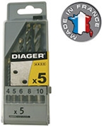 Immagine di PUNTE WIDIA FLASH DIAGER ART.251C SERIE PZ.5