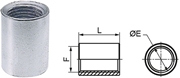 Immagine di RACCORDI FILETTATI ACCIAIO ZINCATO F-F 268