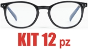 Immagine di OCCHIALI DA LETTURA * KIT PZ.12 ROUND NERO