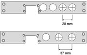 Immagine di FRONTALI EFF-EFF PER PORTE BLINDATE