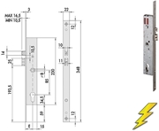 Immagine di ELETTROSERRATURE CISA INFILARE ART.16205