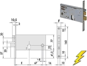 Immagine di ELETTROSERRATURE CISA INFILARE ART.14460