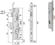 Immagine di SERRATURE CISA INFILARE ART.49225