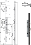 Immagine di SERRATURE CISA INFILARE MULTITOP PRO 49526 RC