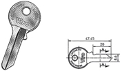 Immagine di CHIAVI NAZIONALI VIRO 029