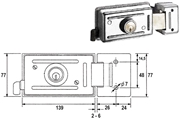 Immagine di ELETTROSERRATURE TELECO ST46-C