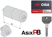 Immagine di CILINDRI CISA *ASIX P8* COPPIA ART.0Q149