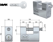 Immagine di LUCCHETTI PREFER MONOBLOCCO MM.75 ART.UL30