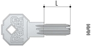 Immagine di CHIAVI PUNZONATE PREFER 7300.2A00