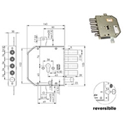 Immagine di SERRATURE MOIA AP954 +9