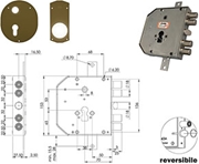 Immagine di SERRATURE MOIA RTE654/220