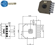Immagine di SERRATURE MOIA JM421