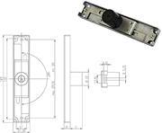 Immagine di SERRATURE PER MOBILI OMR 220250