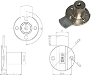 Immagine di SERRATURE PER MOBILI OMR 220300-220350