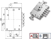 Immagine di SERRATURE MOTTURA PORTE BLINDATE 89K571DR