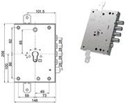 Immagine di SERRATURE MOTTURA PORTE BLINDATE 892571W87Q