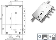 Immagine di SERRATURE MOTTURA PORTE BLINDATE 898461DE