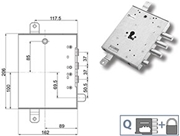 Immagine di SERRATURE MOTTURA PORTE BLINDATE 898571G