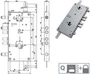 Immagine di SERRATURE MOTTURA PER PORTE TESIO 898T187W0Q