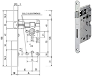 Immagine di SERRATURE AGB PATENT PICCOLA B.TONDO ART.571