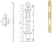 Immagine di CONTROPIASTRE AGB PATENT PICCOLA BT ART.570.01