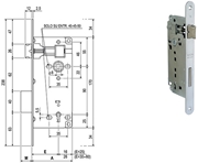 Immagine di SERRATURE AGB PATENT GRANDE B.TONDO ART.591