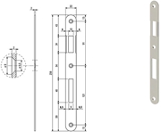 Immagine di CONTROPIASTRE AGB PATENT GRANDE BT ART.590.01