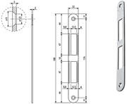 Immagine di CONTROPIASTRE AGB CENTRO BT F22 ART.1000.01