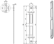 Immagine di CONTROPIASTRE AGB CENTRO BT F18 ART.1000.39