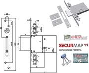 Immagine di SERRATURE SECUREMME INF. SECURMAP11 TRIPLICI 2003